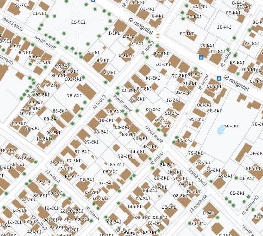 州街社区地图